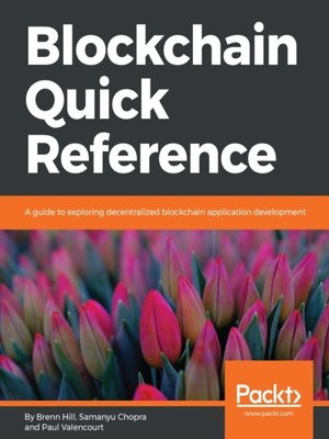 cover image of Blockchain Quick Reference